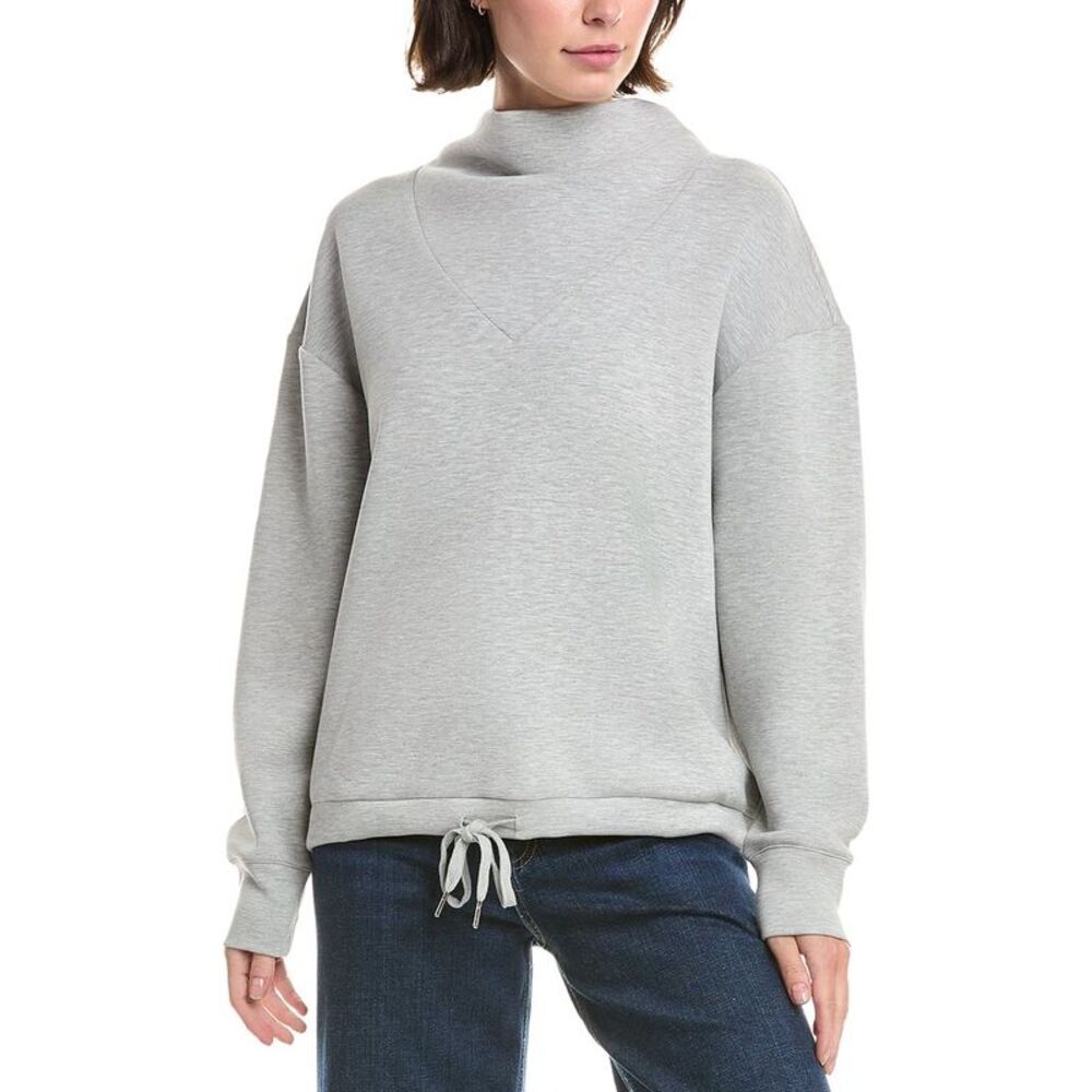 Fate Womens Mock Neck Sweatshirt, Gray